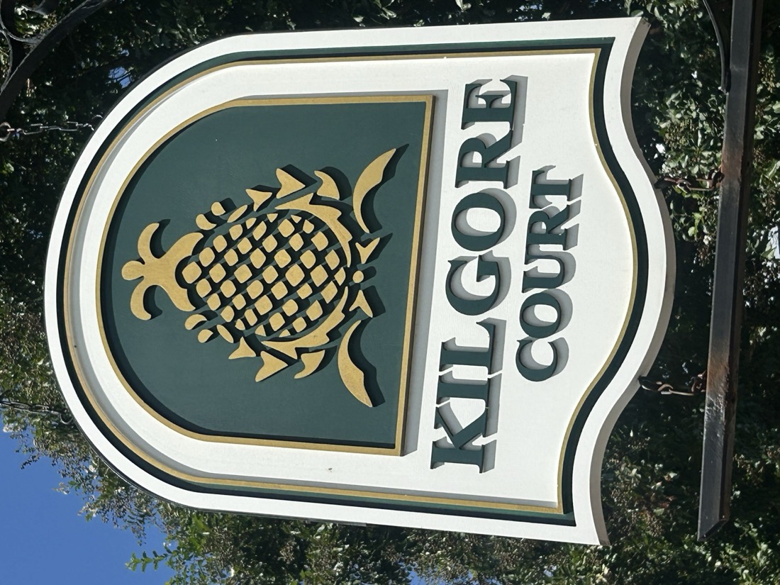 Entrance to Kilgore Plantation in Simpsonville, SC